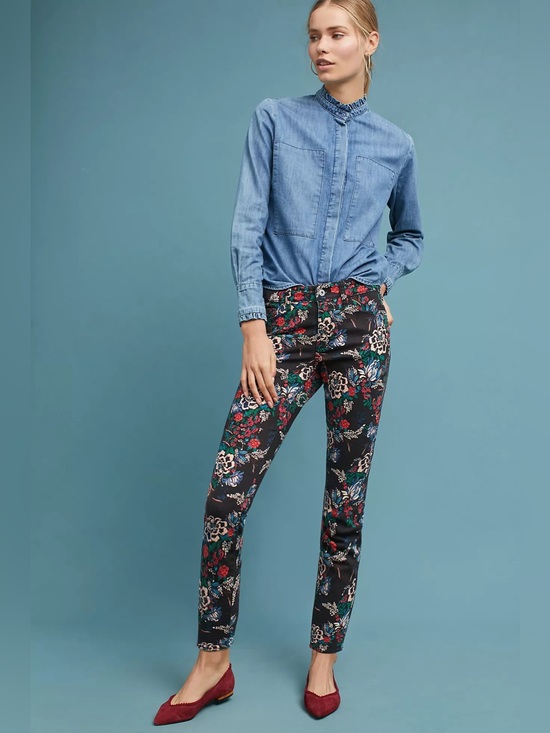Pilcro Denim - Pilcro Mid-Rise Skinny Ankle Jeans